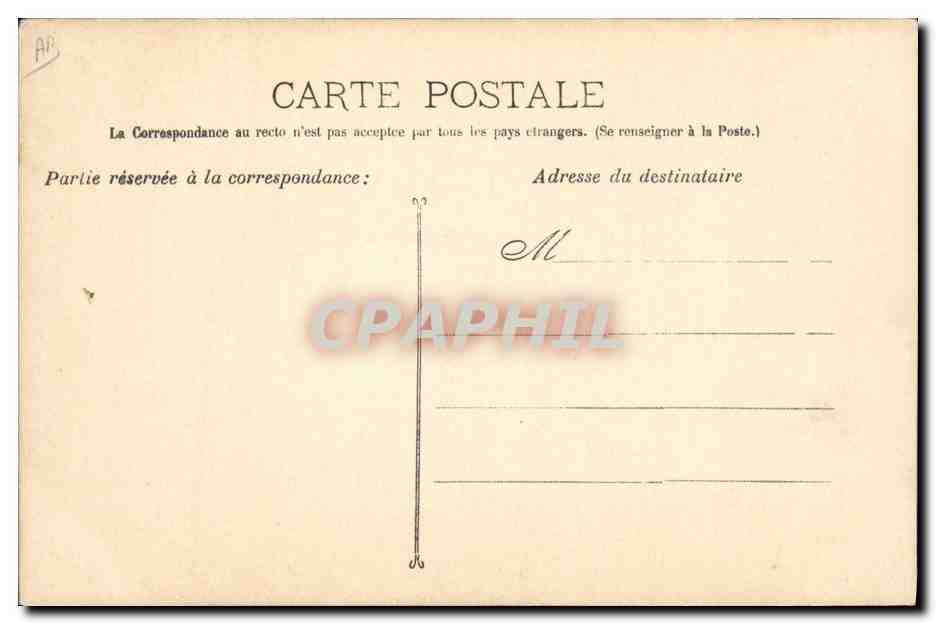 CPA Fantaisie Illustrateur Femme — Rückseite