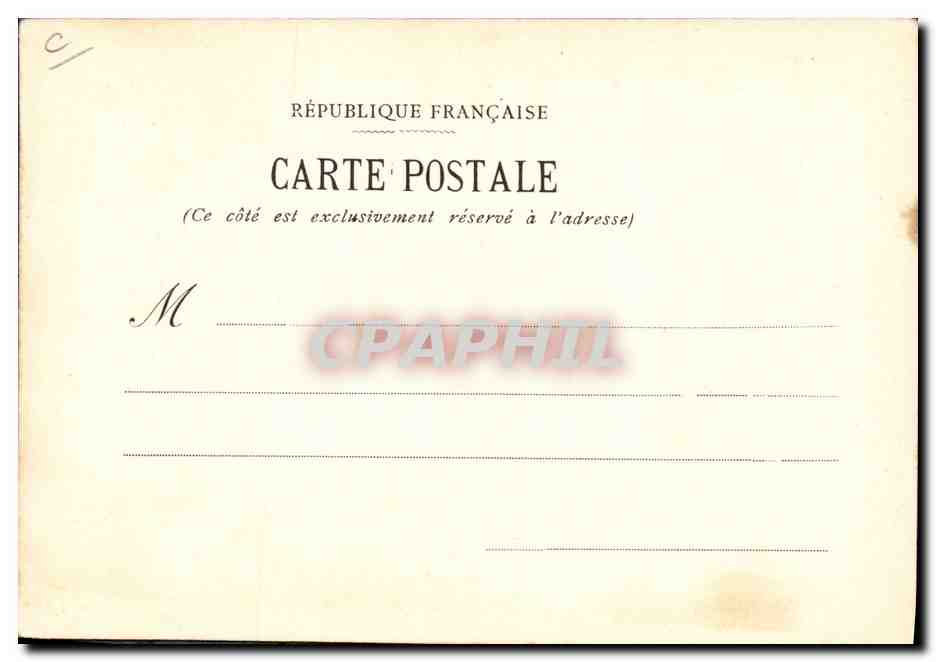 CPA Fantaisie Illustrateur Femme  — Rückseite