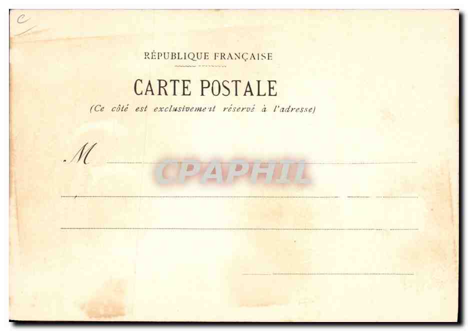 CPA Fantaisie Illustrateur Femme — Rückseite