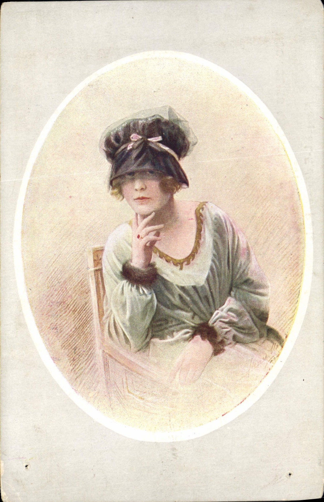 CPA Fantaisie Illustrateur Femmes