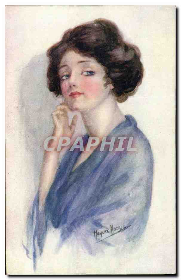 CPA Fantaisie Illustrateur Femme