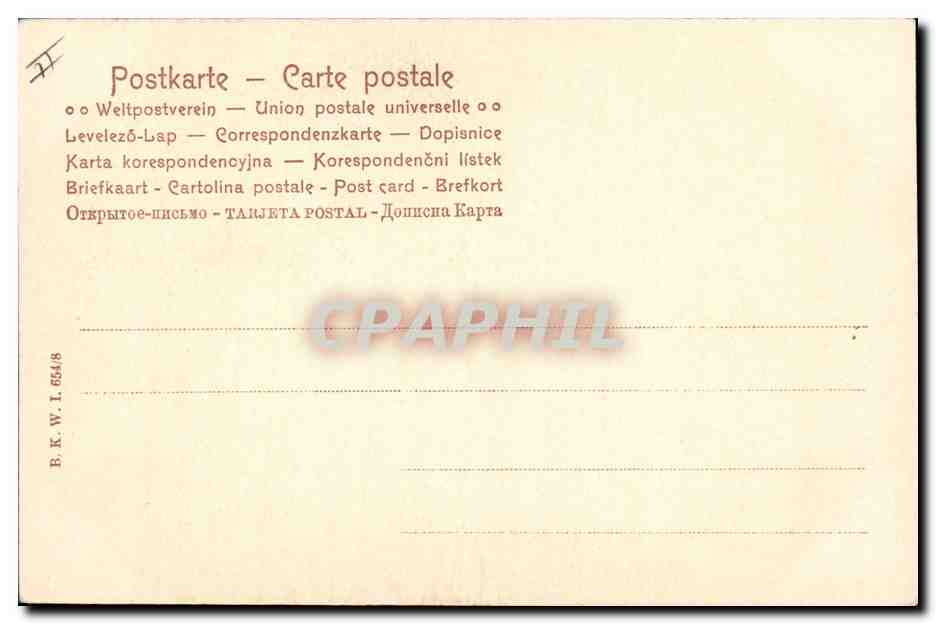 CPA Fantaisie Illustrateur Femme Homme Colombe — Rückseite
