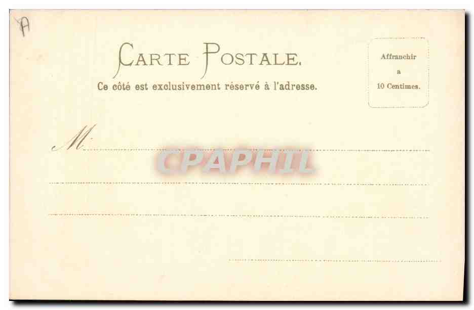CPA Fantaisie Illustrateur Femme — Rückseite