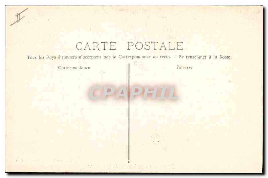 CPA Kiosque de la musique Draguignan  — Verso