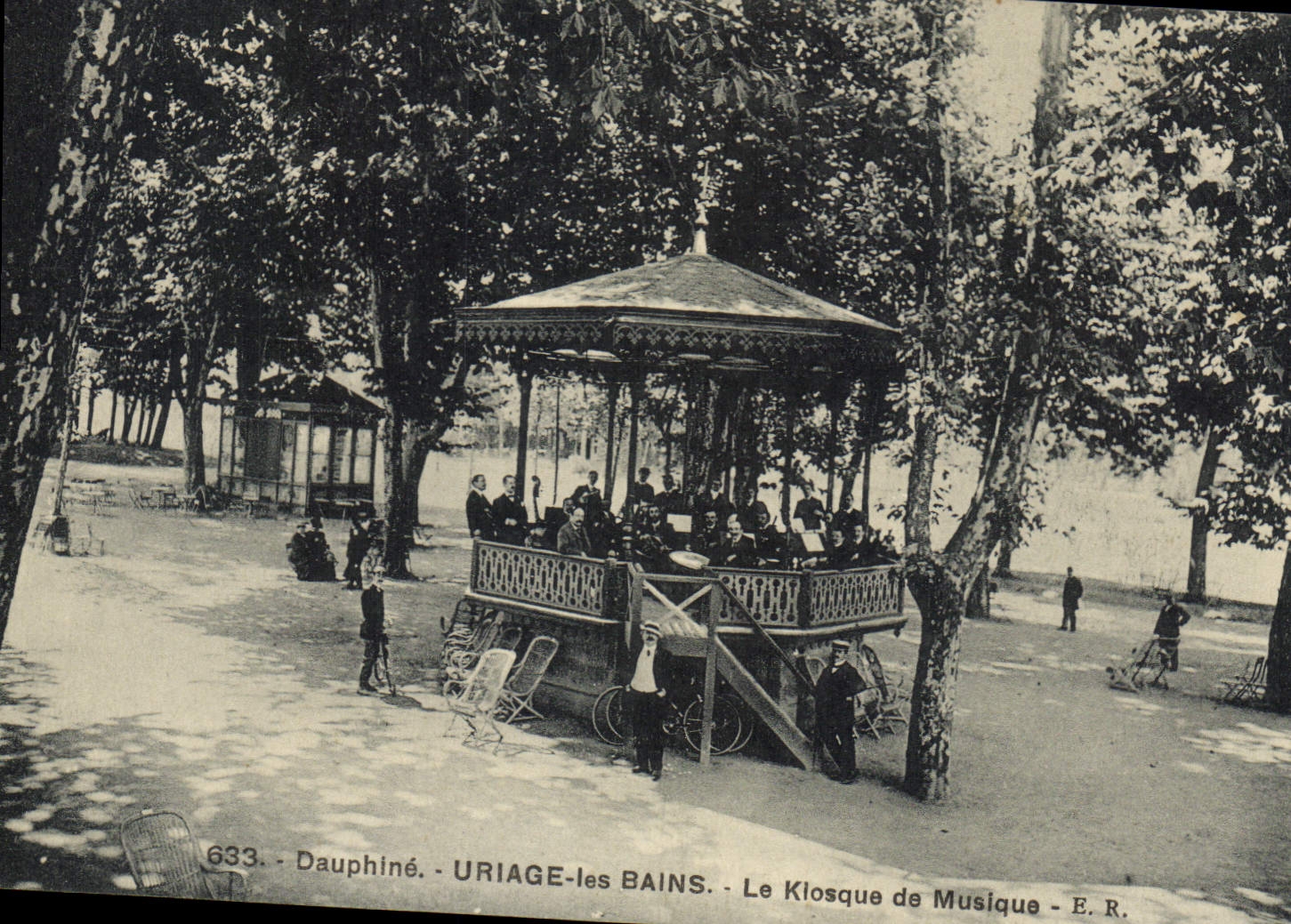 Uriage-les-Bains - Le Kiosque de Musique - E.R. - n°633