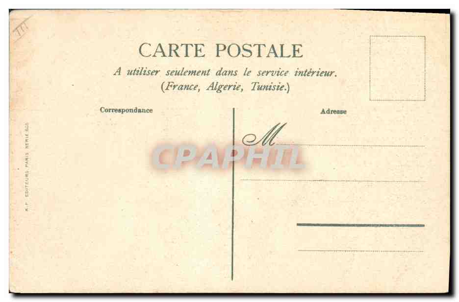 CPA Chien Chiens  — Verso