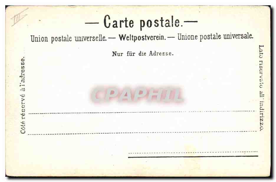 Chien du Grand Saint-Bernard — Charnaux Frères & C°, Genève, n° 741 — Verso