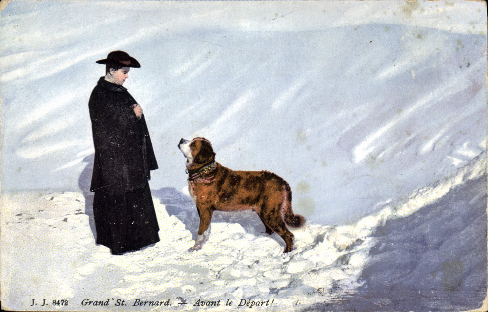 Grand St. Bernard — Vor der Abreise! — J.J. 8472