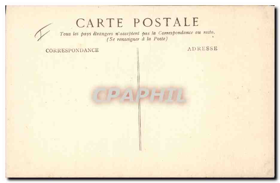 CPA Militaria General Pau  — Verso