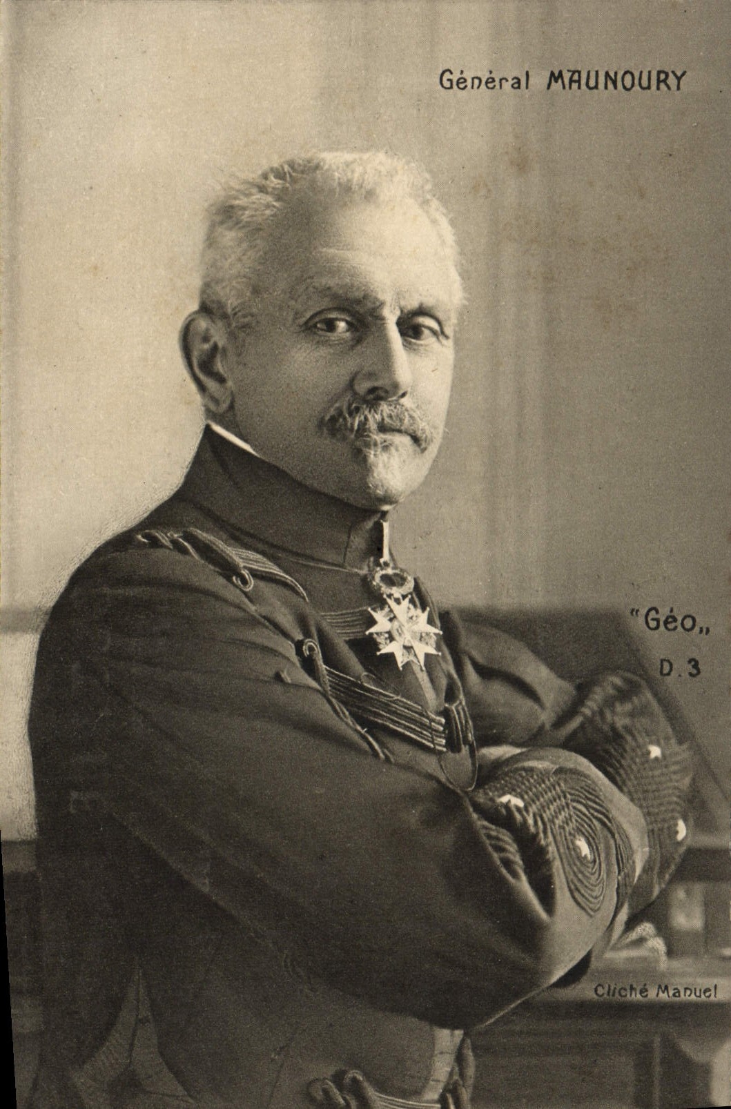 CPA Militaria General Maunoury 