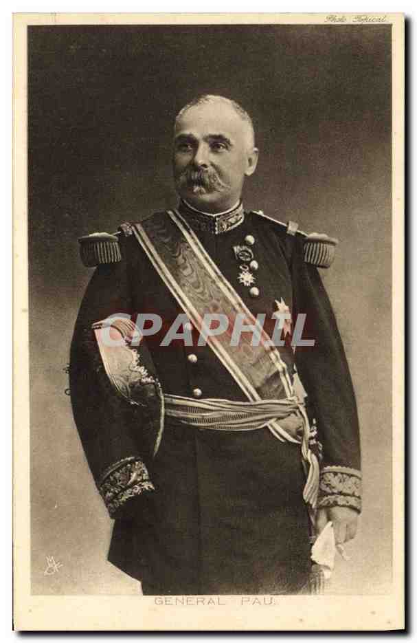 CPA Militaria General Pau 