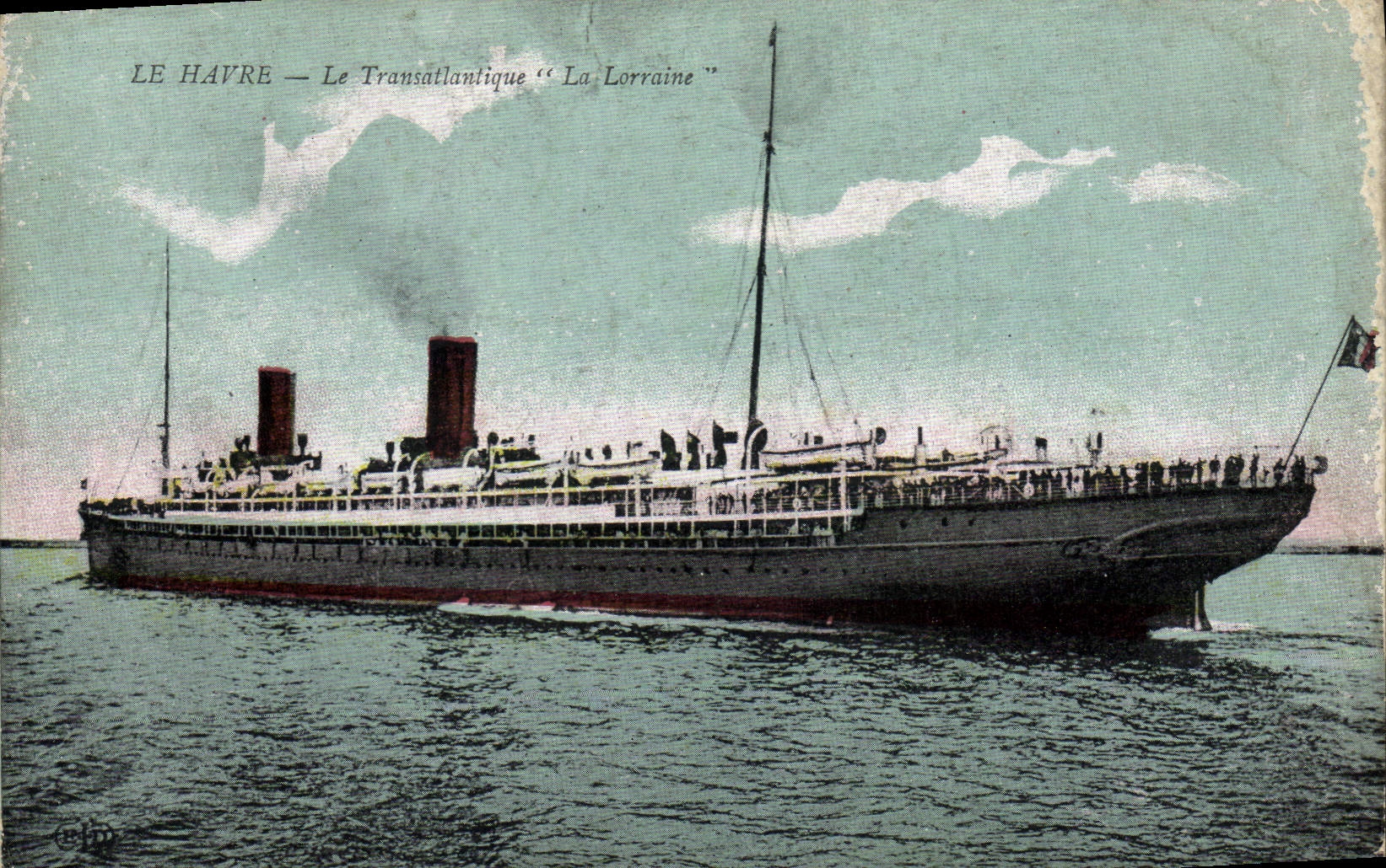 Le Havre — Le Transatlantique "La Lorraine"