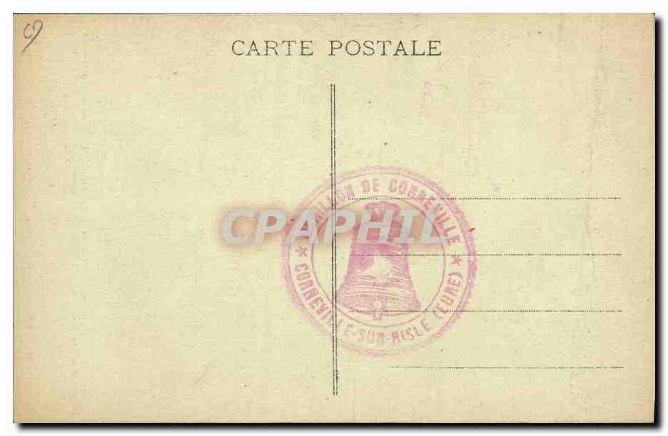Cloches de Corneville-les-Cloches (Eure) — Le Carillon — Cliché et Collect. Douthwaite et ses fils, éditeurs-photo — Verso