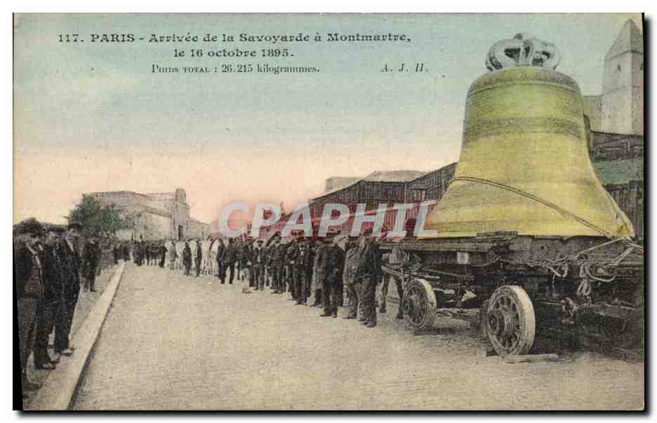 Ankunft der Savoyarde in Montmartre — Paris, 16. Oktober 1895 — A. J. H. n°117