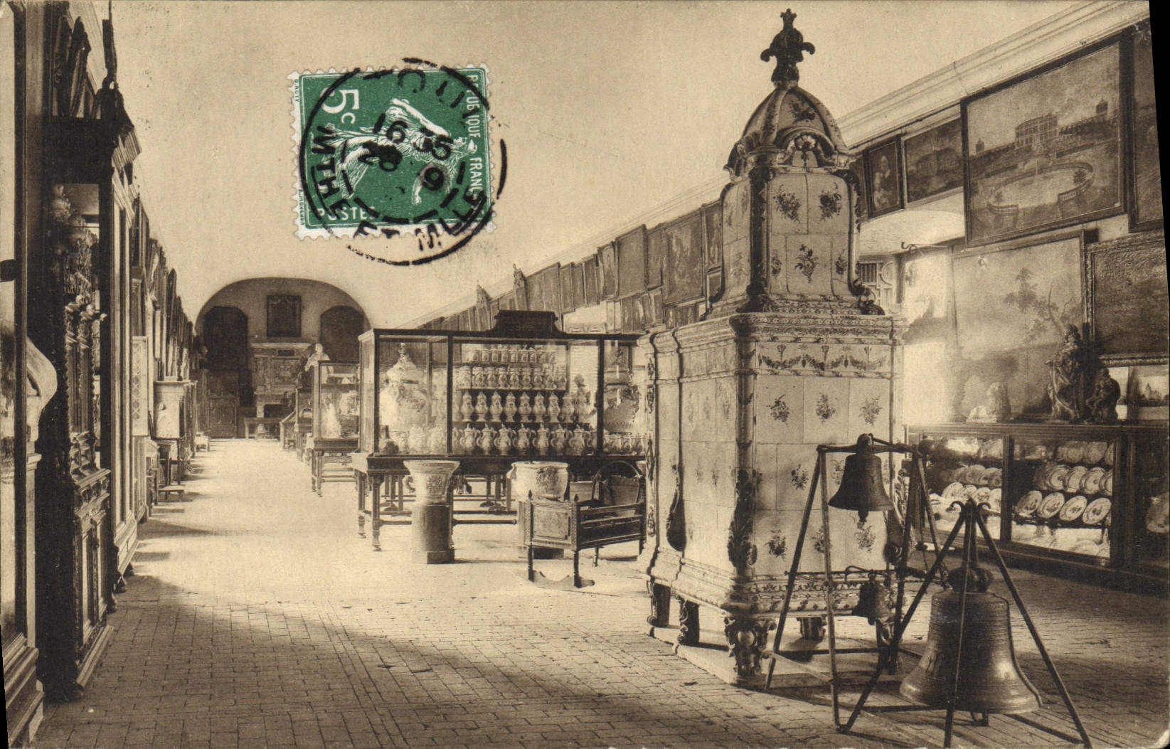 Salle des Cerfs — Musée historique lorrain, au Palais de Haguenau — Série I, n°8