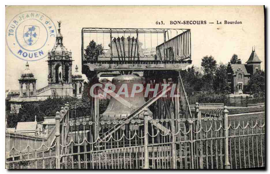 Bonsecours — Le Bourdon — Tour Jeanne d'Arc, Rouen