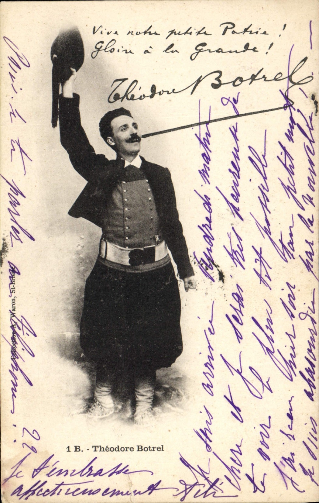 CPA Folklore Theodore Botrel