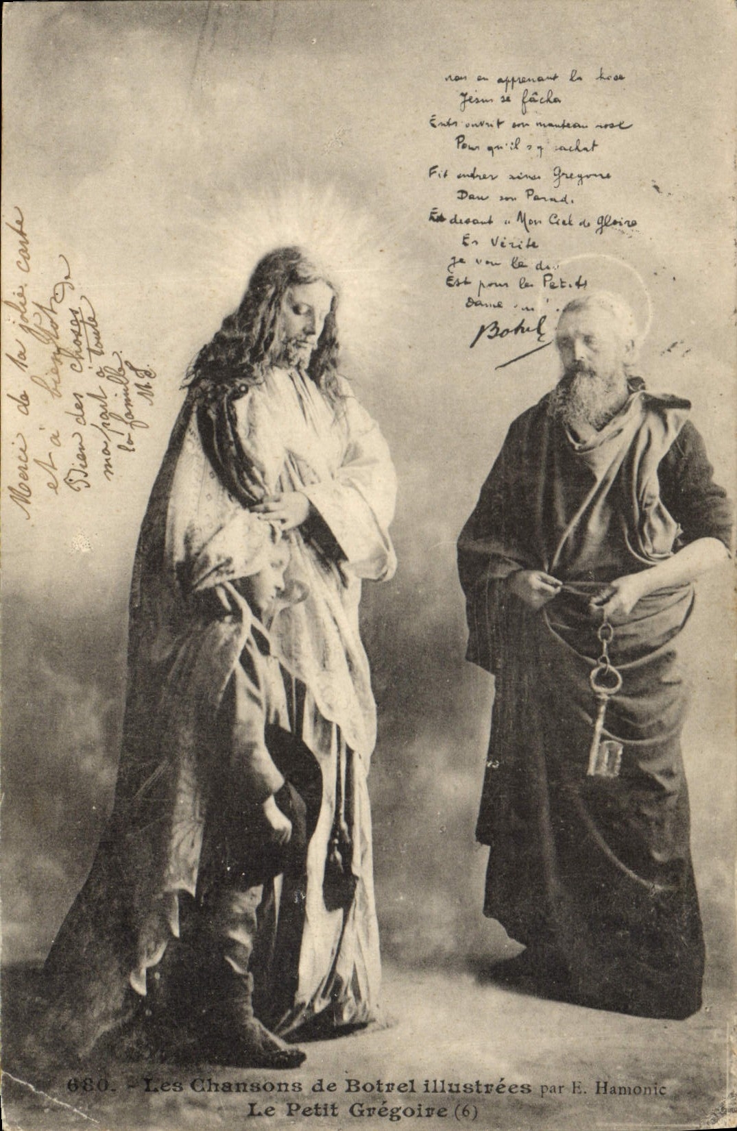 CPA Folklore Les chansons de Botrel illustrees Le Petit Gregoire