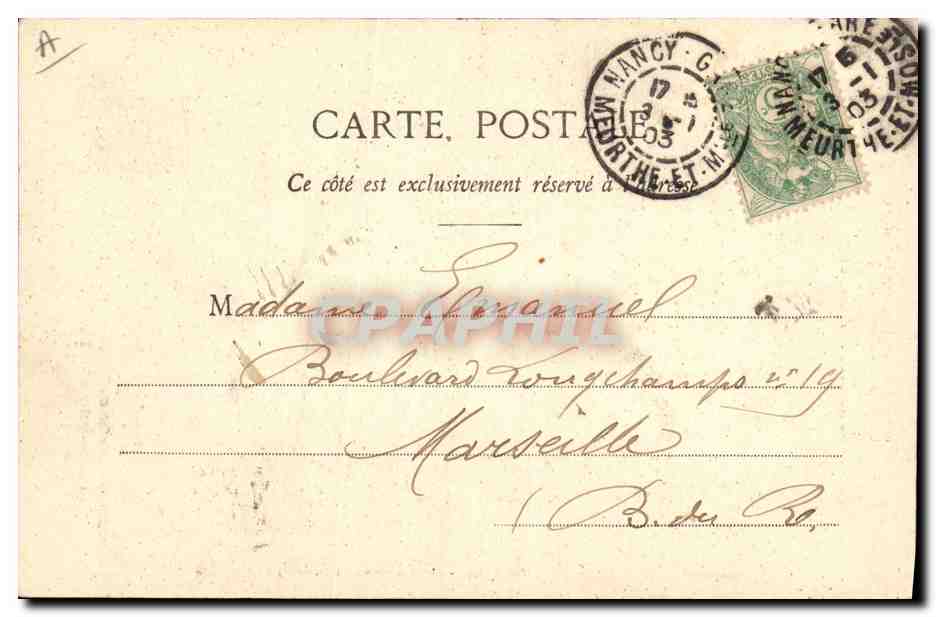 CPA Folklore Les chansons de Botrel illustrees Pierre qui roule — Verso