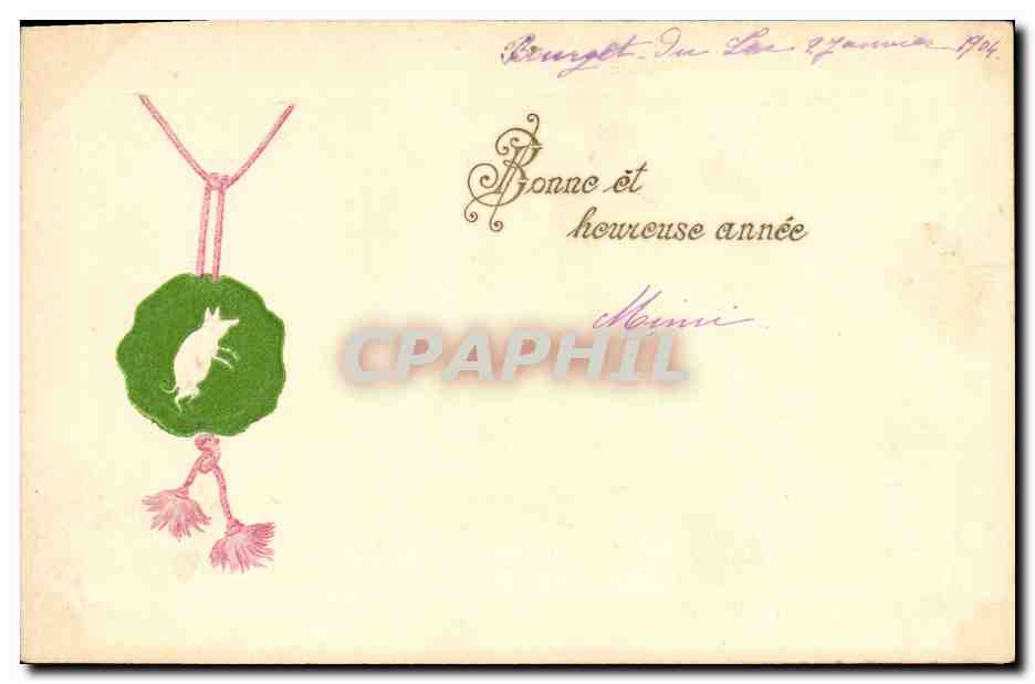 CPA Fantaisie Cochon 