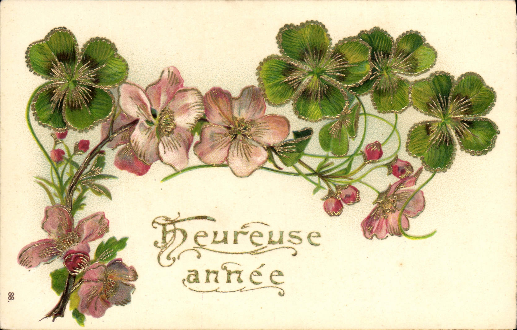 CPA Fantaisie Fleurs 