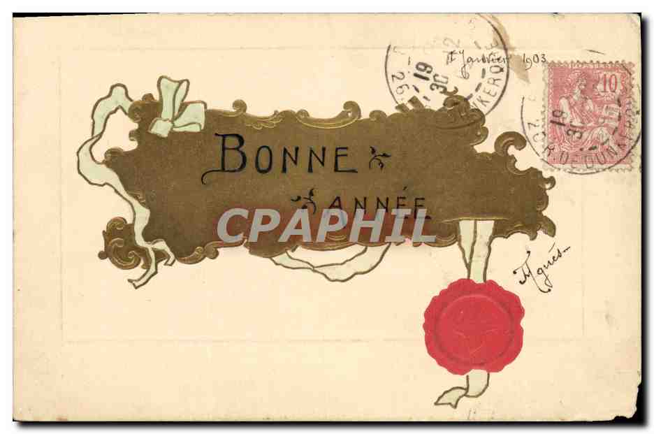 CPA Fantaisie Bonen annee 