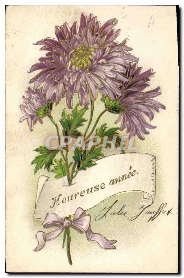CPA Fantaisie Fleurs 