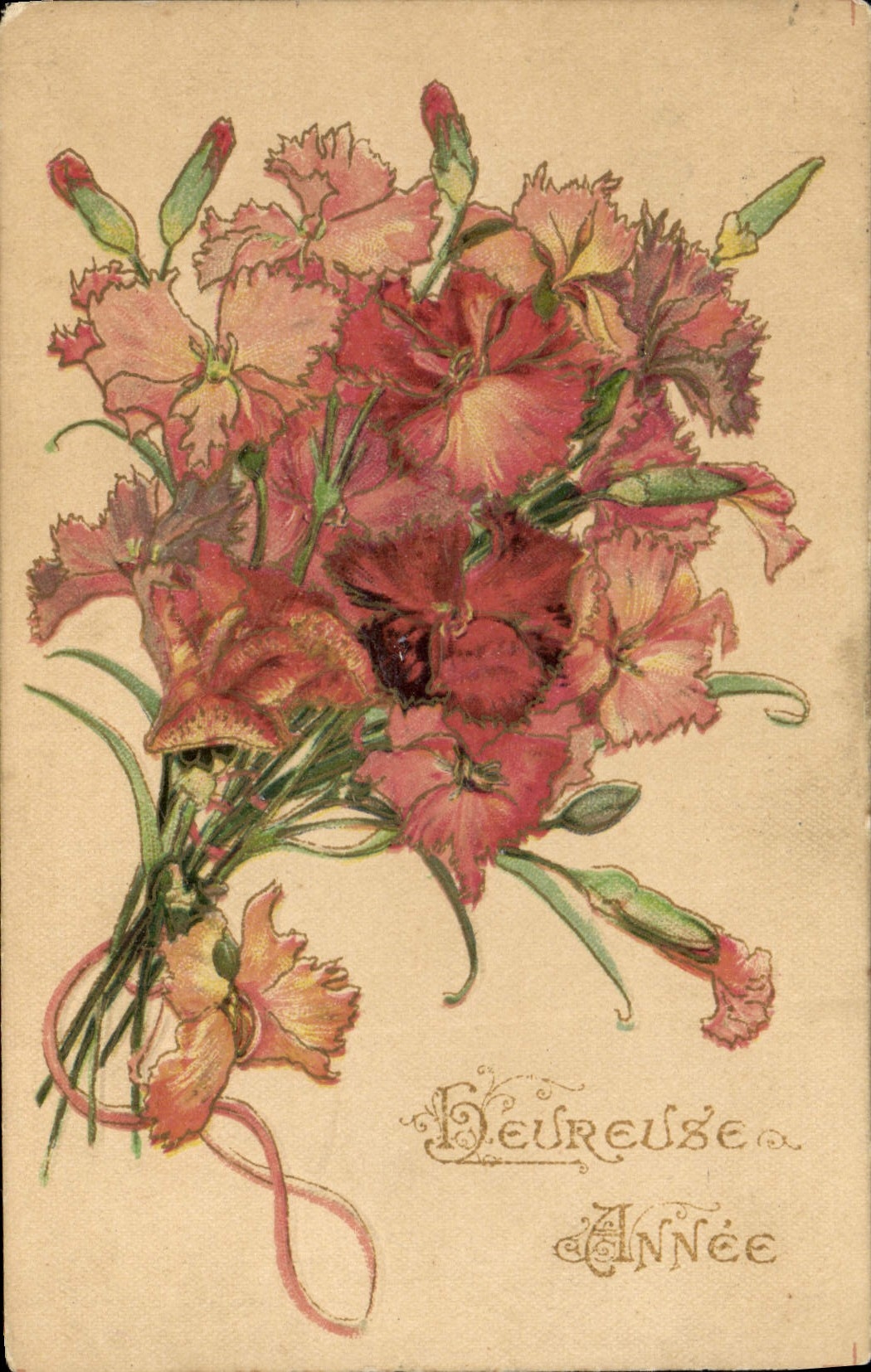 CPA Fantaisie Fleurs 