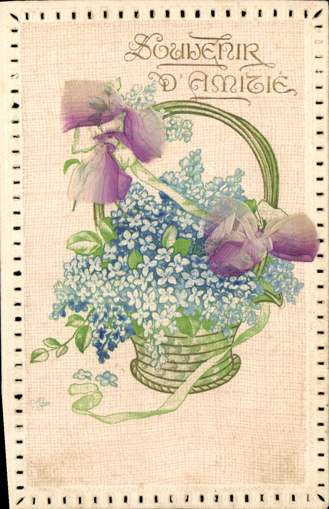 CPA Fantaisie Fleurs 