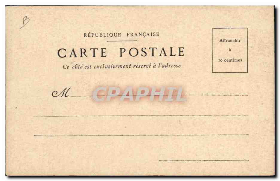 CPA Fantaisie Illustrateur Le Directoire  — Back