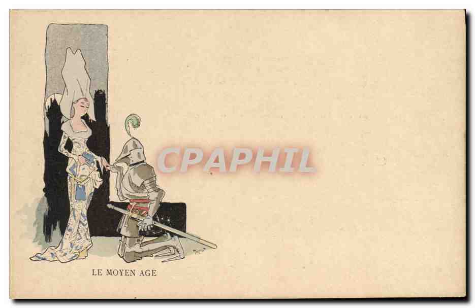 CPA Fantaisie Illustrateur Le Moyen Age