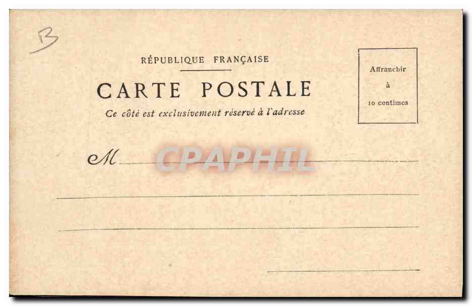 CPA Fantaisie Illustrateur Le Moyen Age — Verso