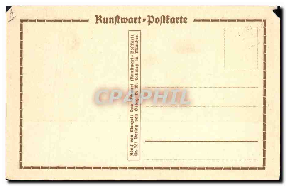 CPA Fantaisie Illustrateur Glaive — Rückseite