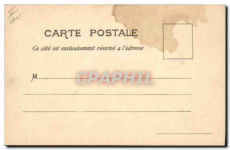 Les Pannes — Déjeuner — C. Montent — Verso