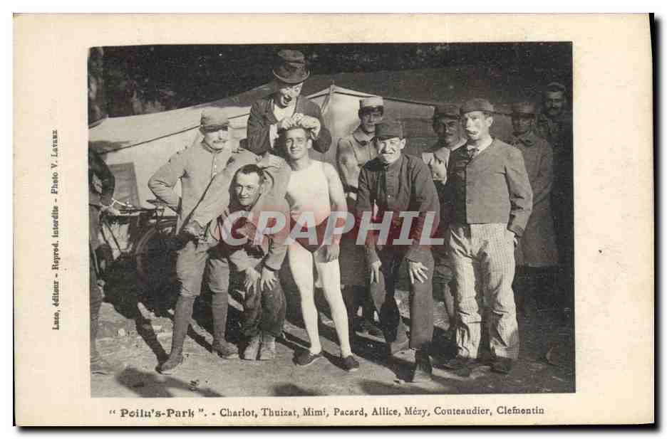 Poilu's-Park — spectacle de comédiens — Lano, éditeur - Photo V. Lavaux