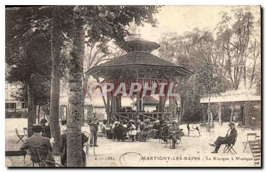 CPA Kiosque a musique Martigny les Bains