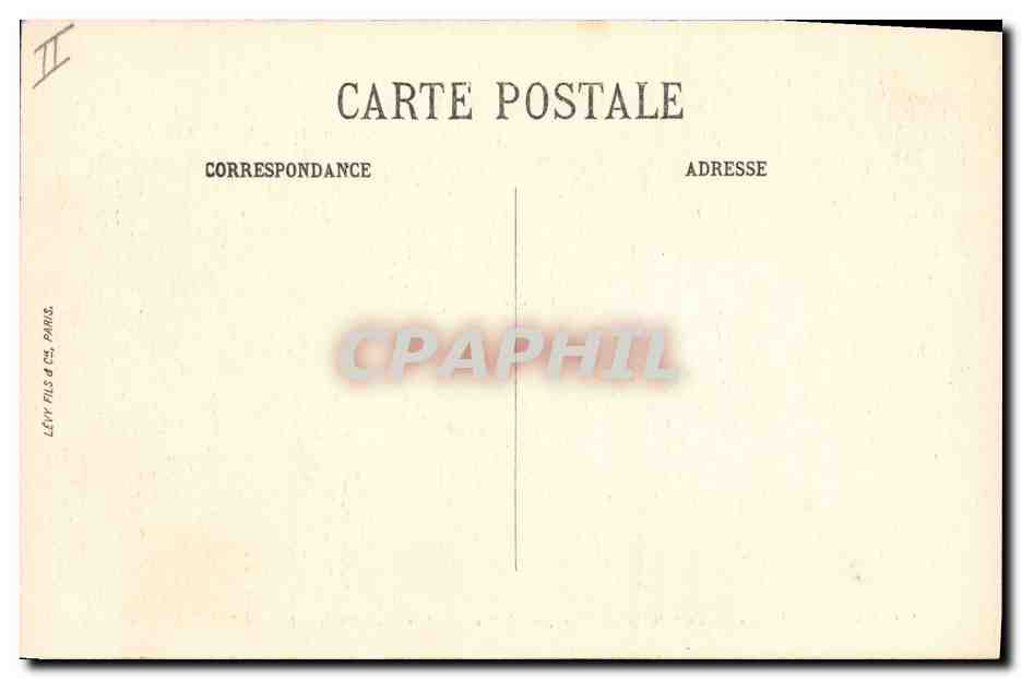 CPA Kiosque a musique et Crussol Le jardin du champ de Mars Valence — Rückseite
