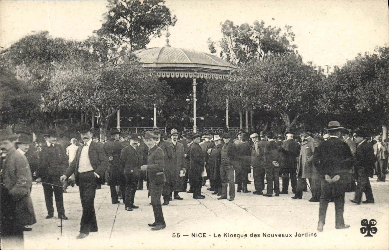 NICE - Le Kiosque des Nouveaux Jardins — éditeur M.T.P. n°55