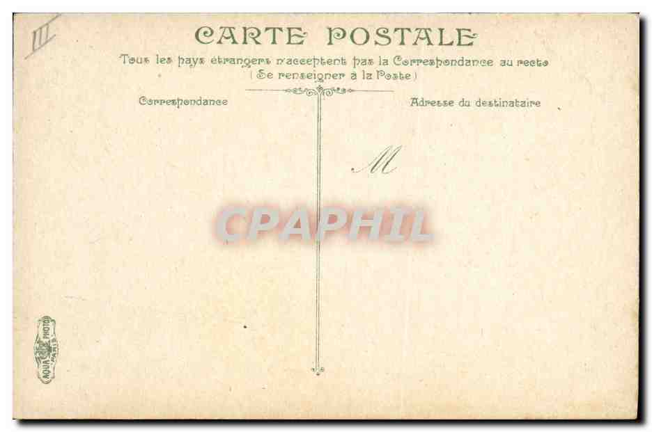 CPA Kiosque de la musique dans le jardin public Nice  — Rückseite