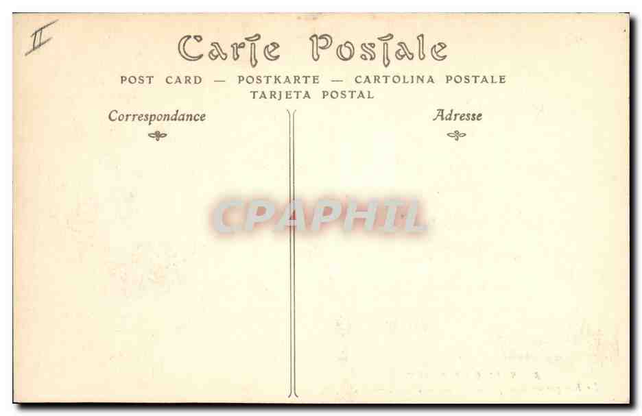 CPA Kiosque de musique et le jardin public Salies de Bearn — Rückseite