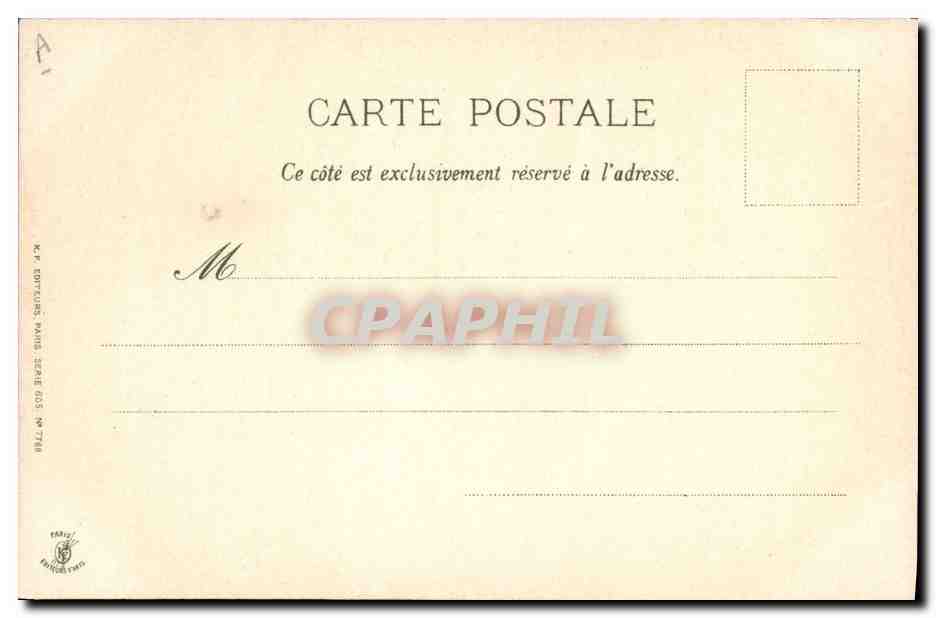 CPA Chien Chiens  — Verso