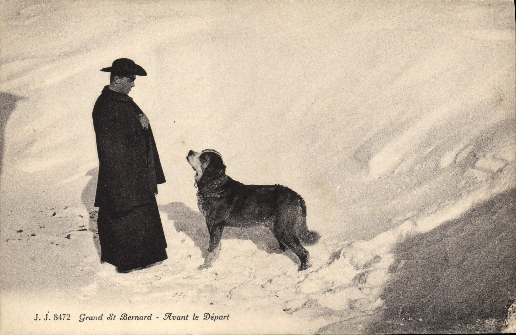 Grand St Bernard — Avant le Départ — J.J. 8472