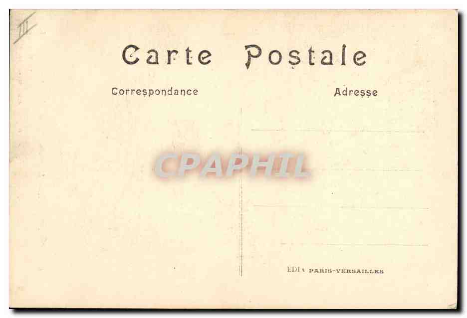 CPA Militaria Le General Faurie — Verso