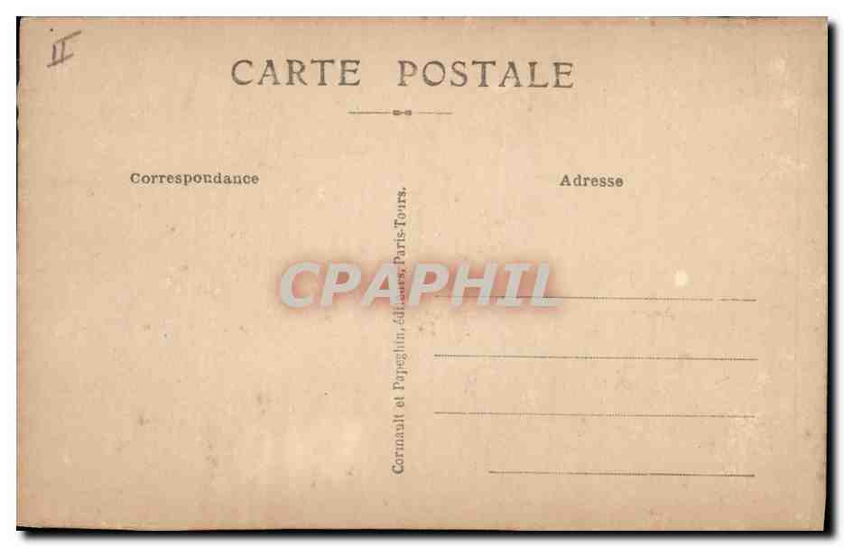 CPA Militaria Apotheose de la Victoire Le General Mangin a la tete des troupes coloniales  — Rückseite