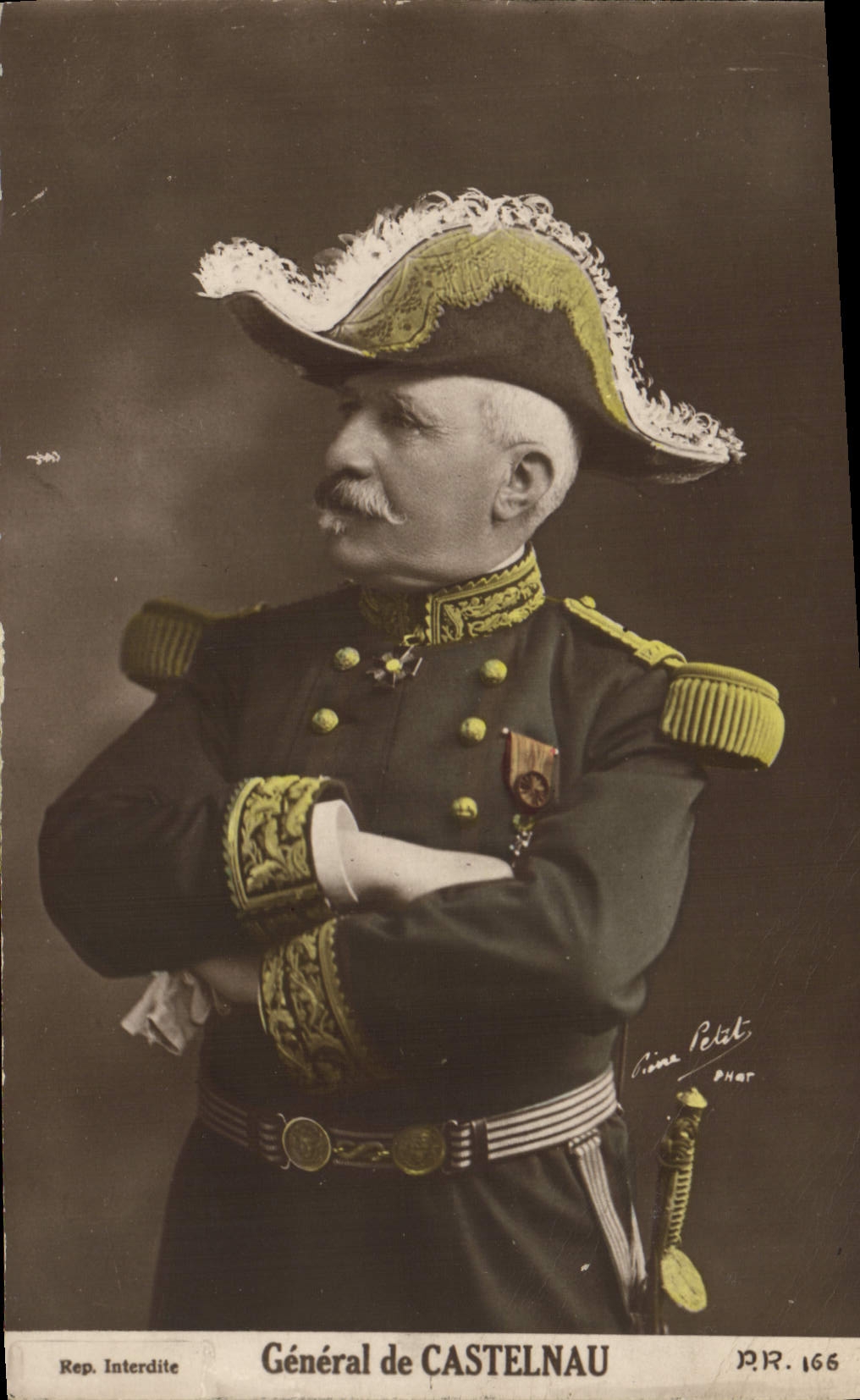 Général de Castelnau — portrait en uniforme — Céline Petiet, PAR. 166