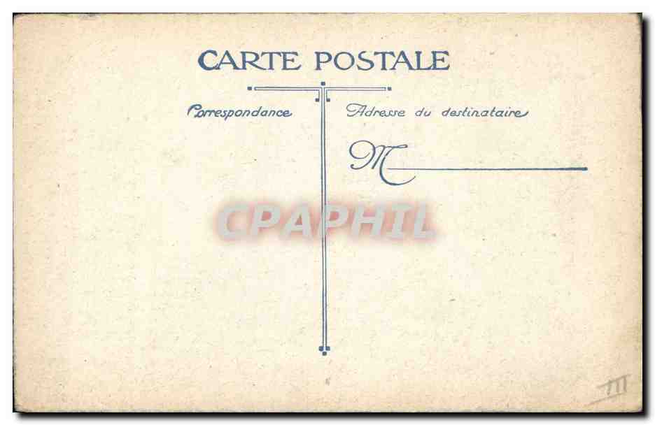 CPA Militaria De Castelnau — Verso