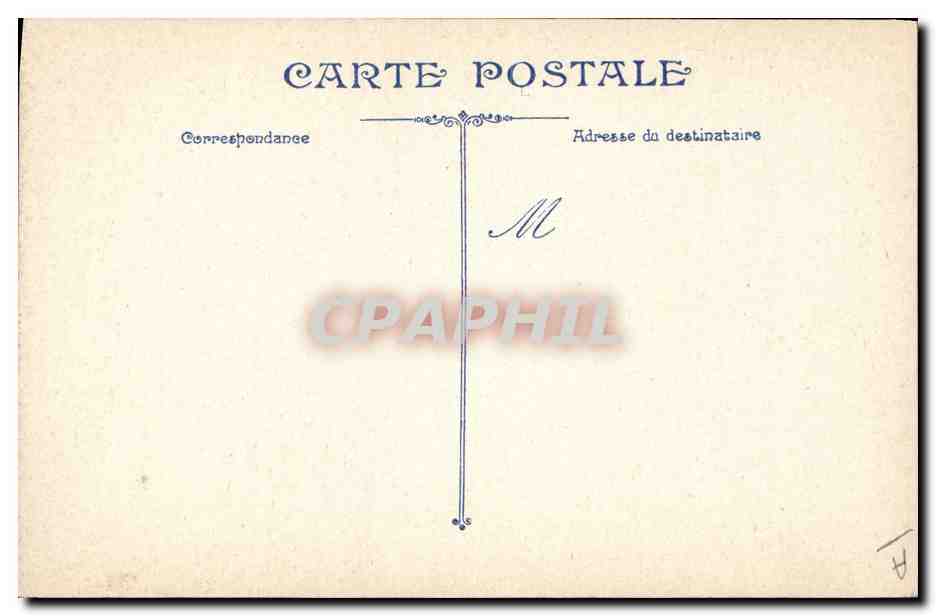 Portrait d'un officier français — éditeur CPAPHIL, n° série H — Verso