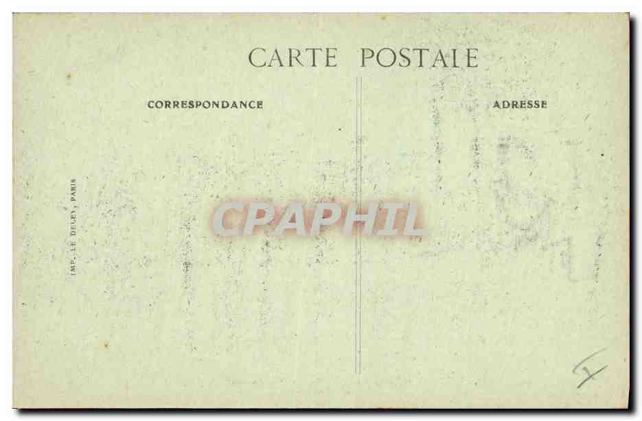 CPA Militaria Fetes de la Victoire a Paris 14 Juillet 1919 Le defile Le general Mangin — Rückseite