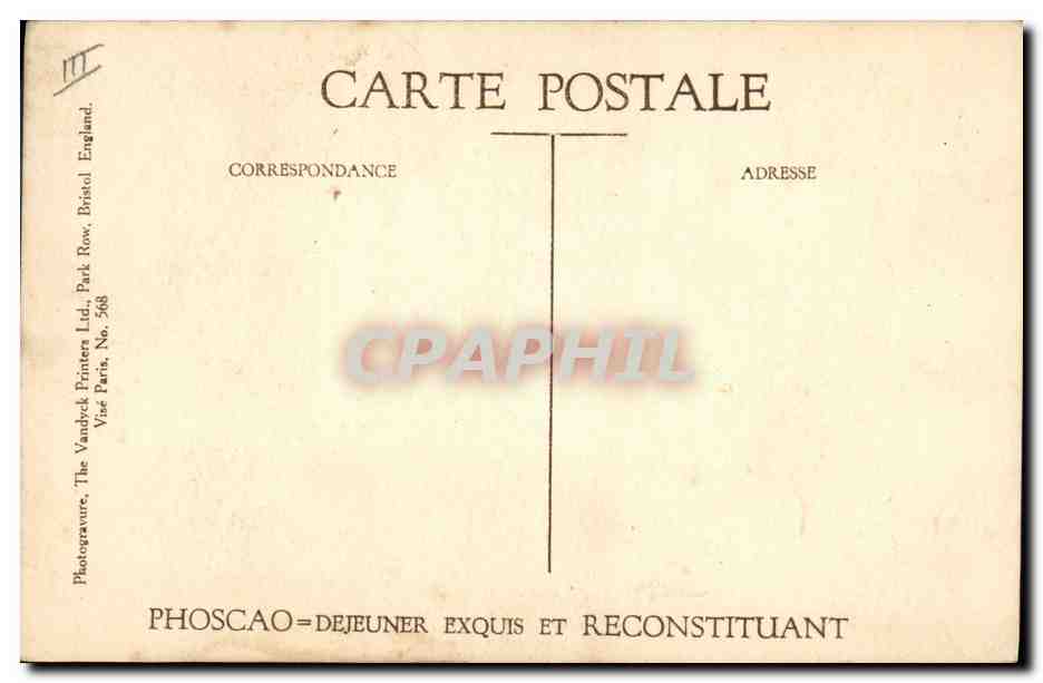 CPA Militaria Les vainqueurs de la Marne General de Maud(Huy — Verso