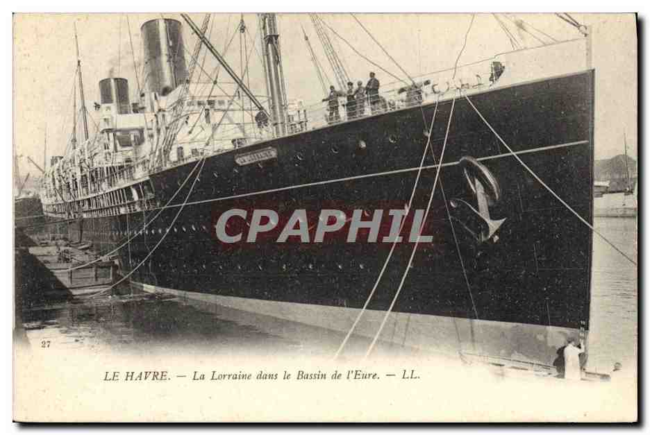 Le Havre — La Lorraine dans le Bassin de l'Eure — LL.